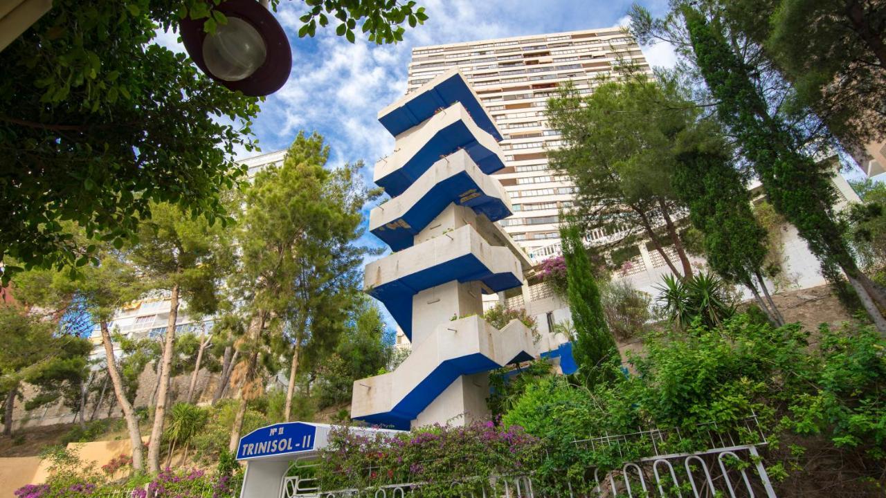 Amazing Panoramic View Trinisol 2 Apartment Benidorm Bagian luar foto