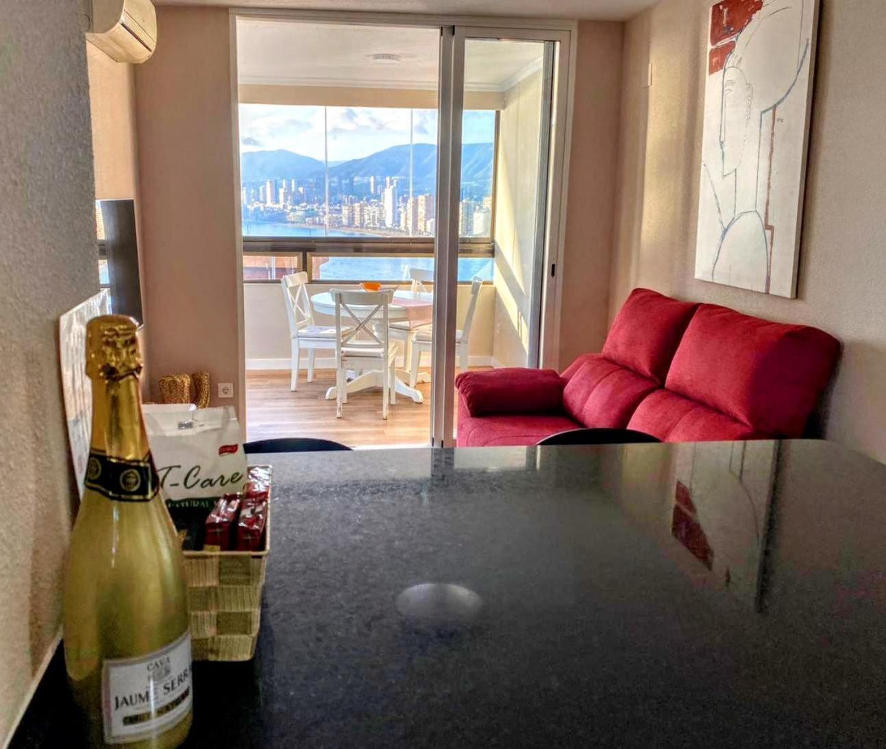Amazing Panoramic View Trinisol 2 Apartment Benidorm Bagian luar foto