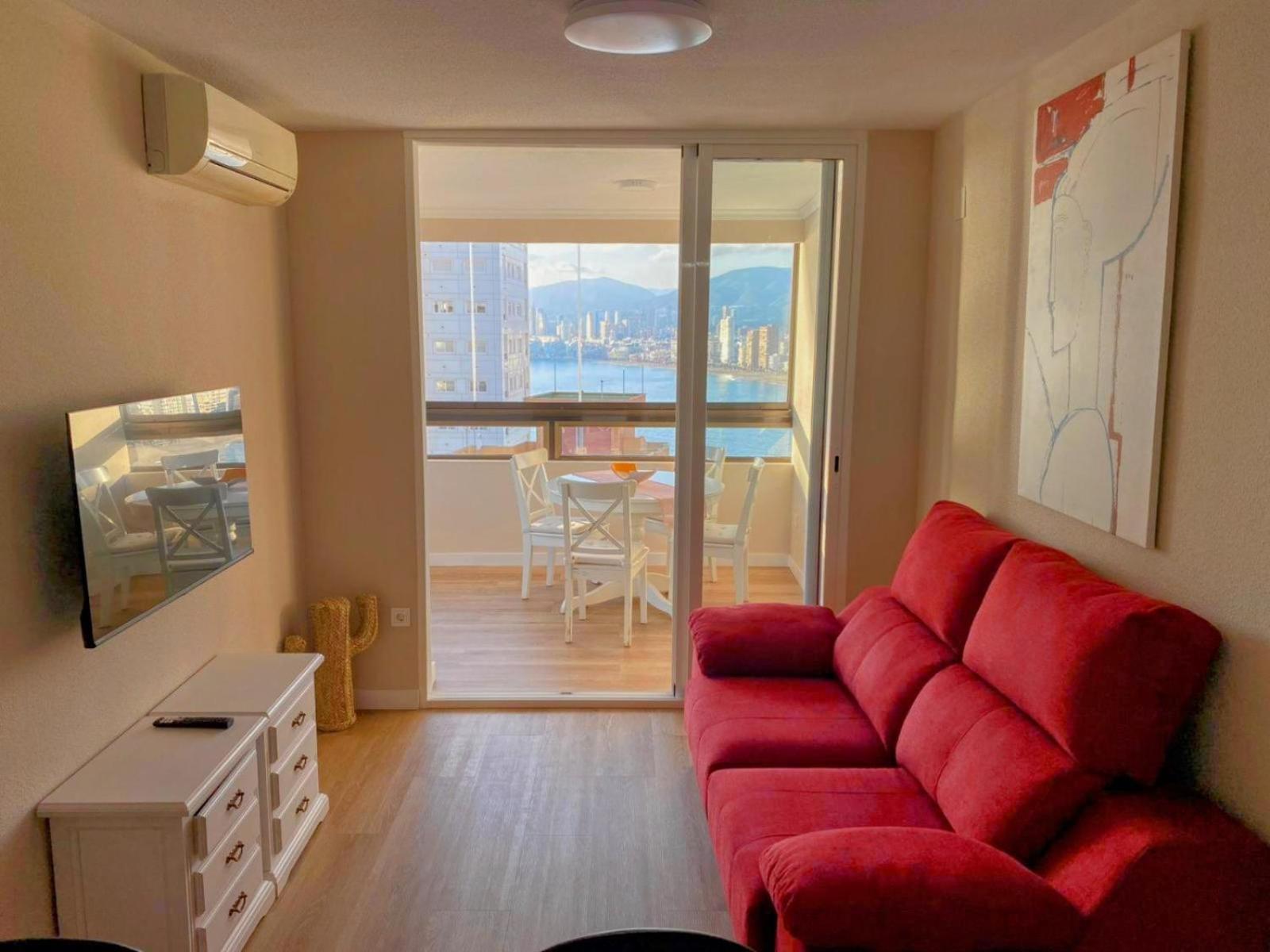Amazing Panoramic View Trinisol 2 Apartment Benidorm Bagian luar foto